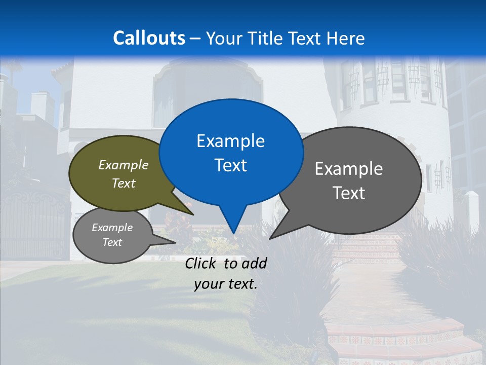 Residential Builder Mediterrain PowerPoint Template