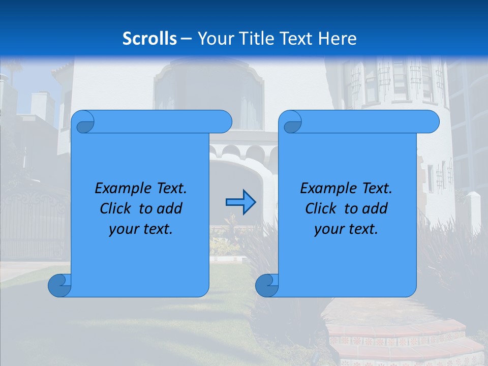 Residential Builder Mediterrain PowerPoint Template