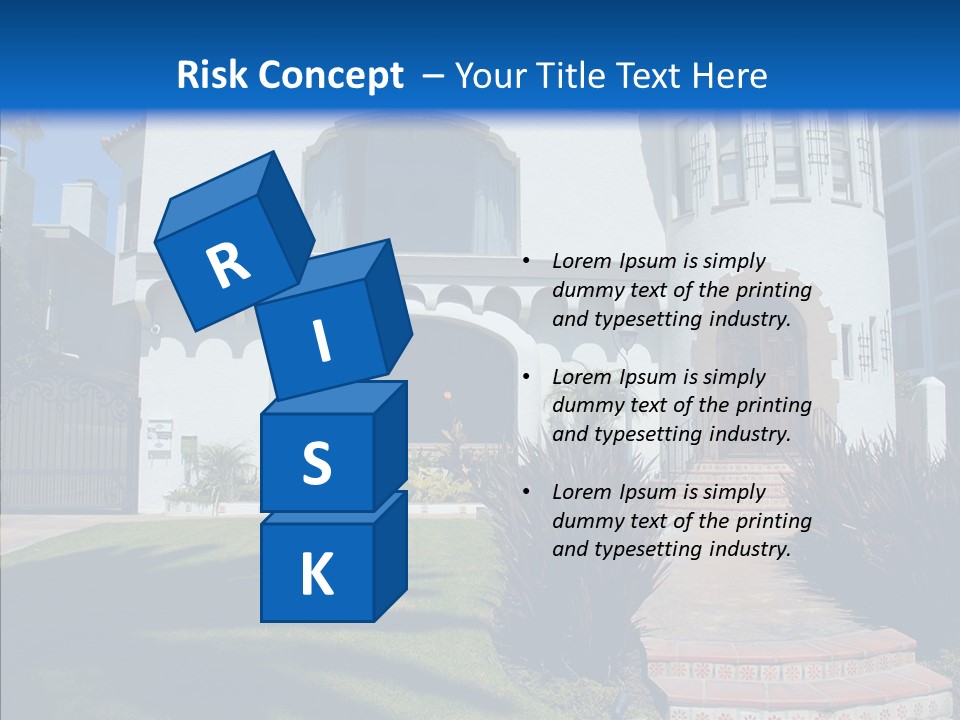 Residential Builder Mediterrain PowerPoint Template