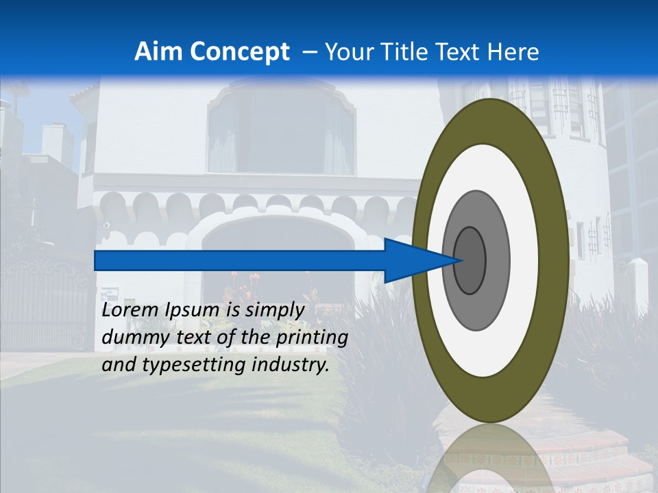 Residential Builder Mediterrain PowerPoint Template