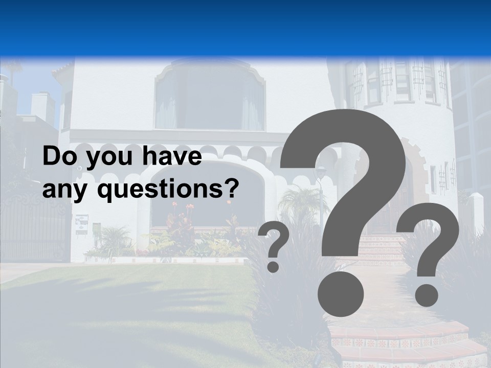 Residential Builder Mediterrain PowerPoint Template