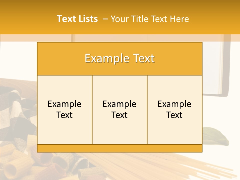 Chef Italian Basil PowerPoint Template