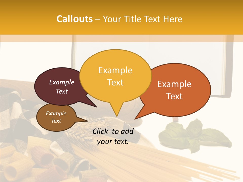 Chef Italian Basil PowerPoint Template