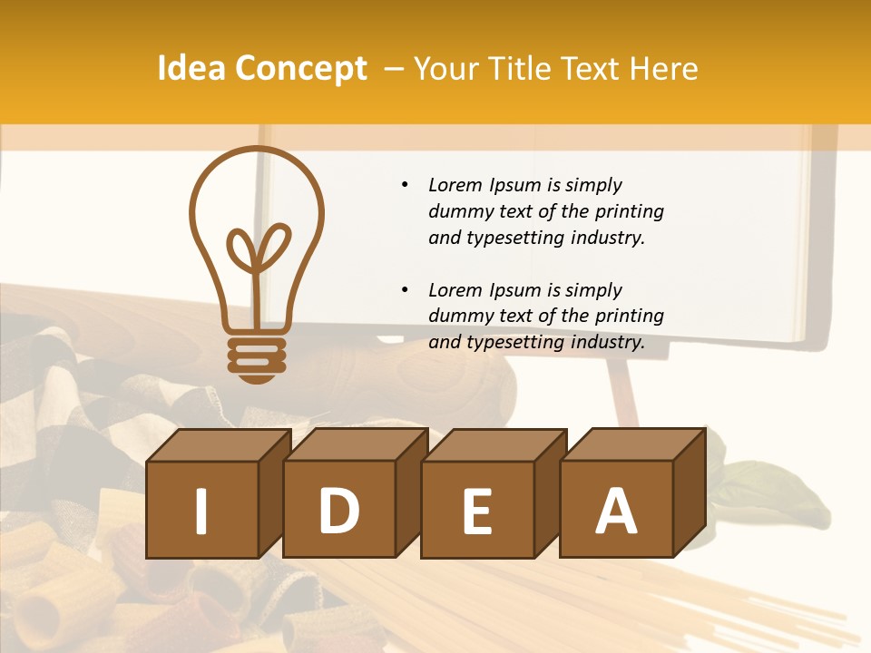 Chef Italian Basil PowerPoint Template