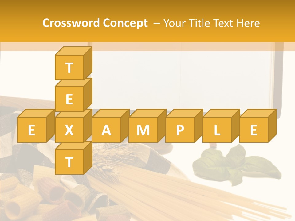 Chef Italian Basil PowerPoint Template