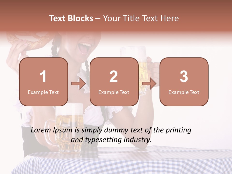 Glass World Munich PowerPoint Template