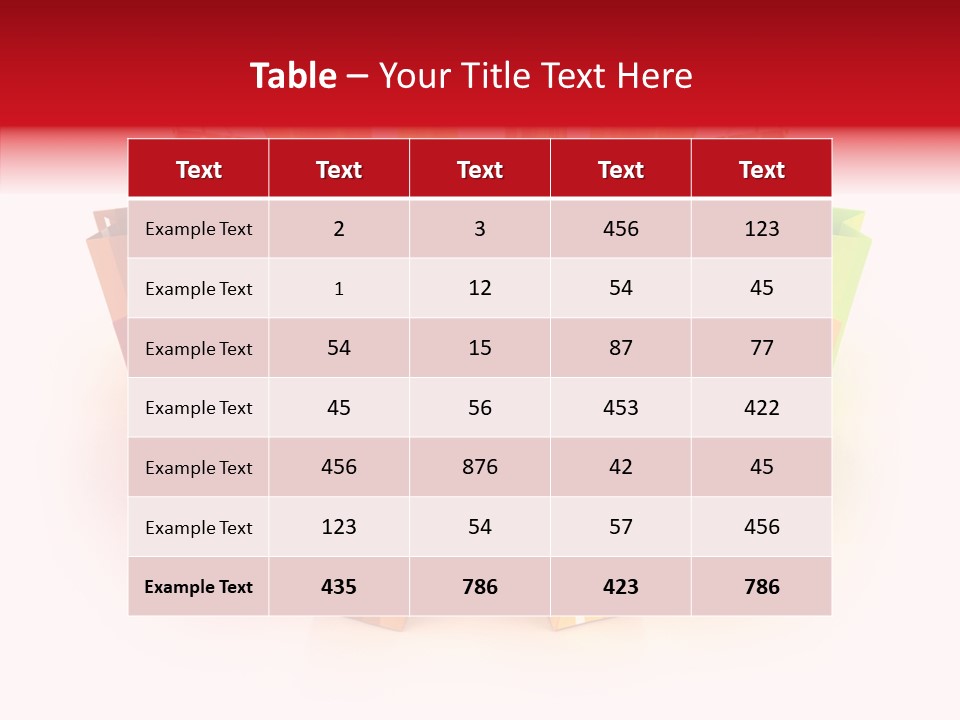 Illustration Consumerism Striped PowerPoint Template