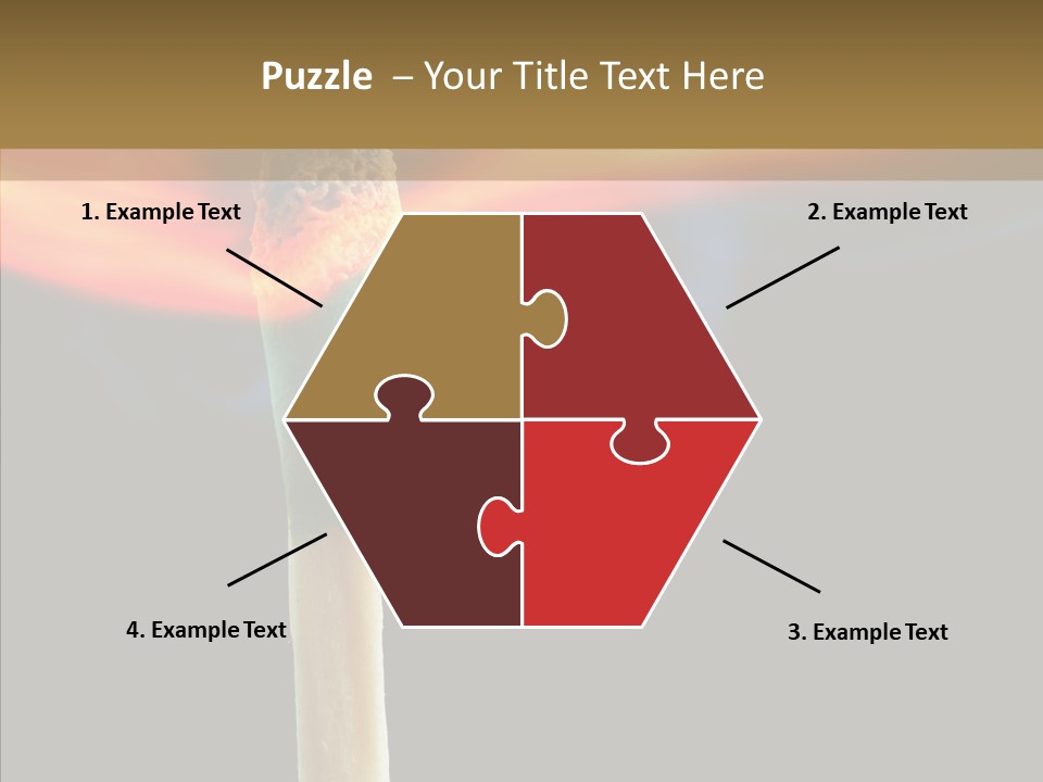 Fire Copyspace Hot PowerPoint Template