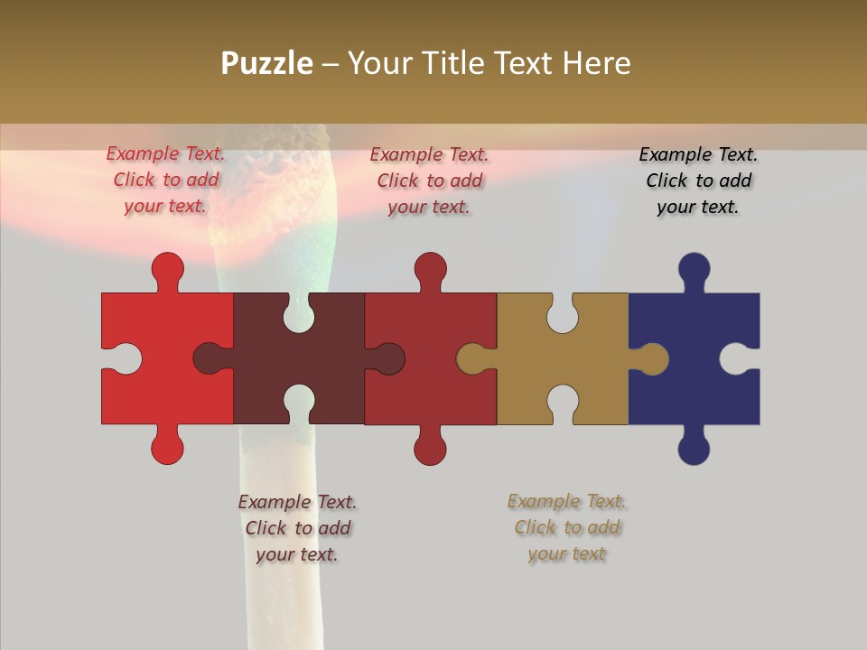 Fire Copyspace Hot PowerPoint Template
