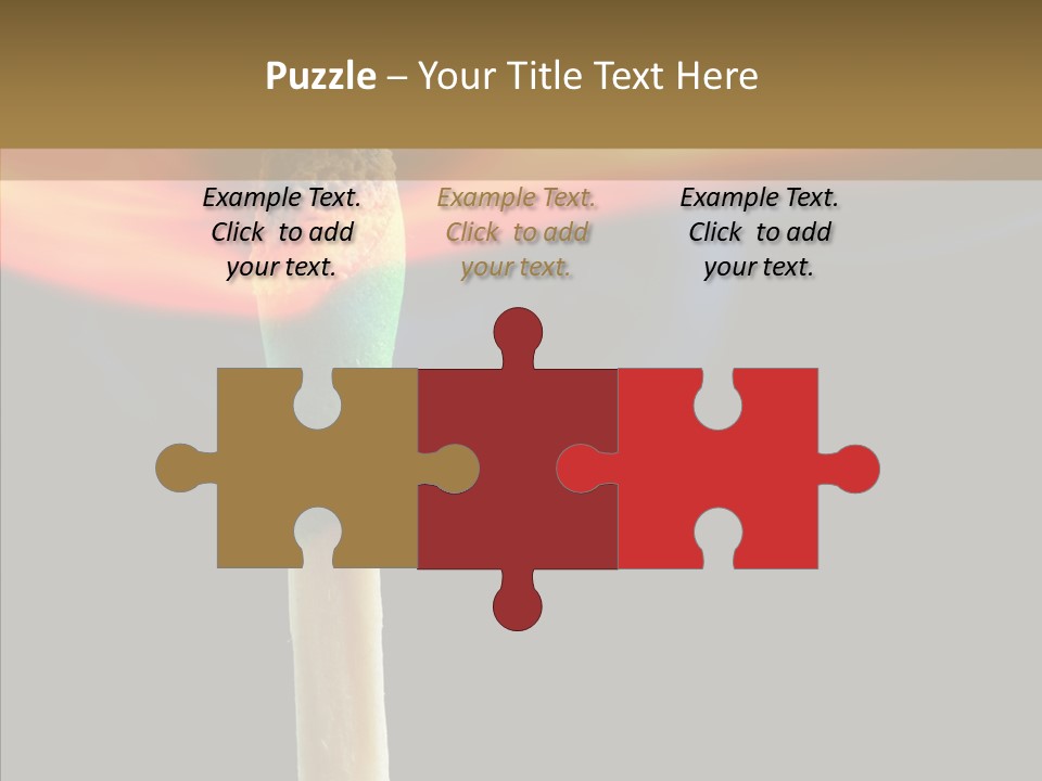Fire Copyspace Hot PowerPoint Template