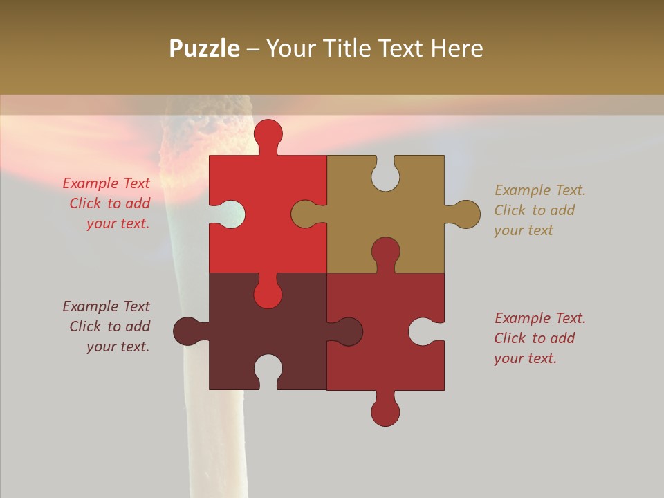 Fire Copyspace Hot PowerPoint Template