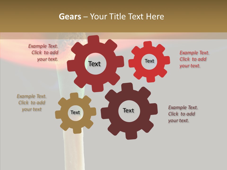 Fire Copyspace Hot PowerPoint Template