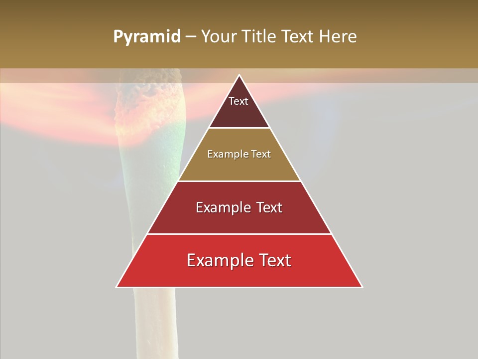 Fire Copyspace Hot PowerPoint Template