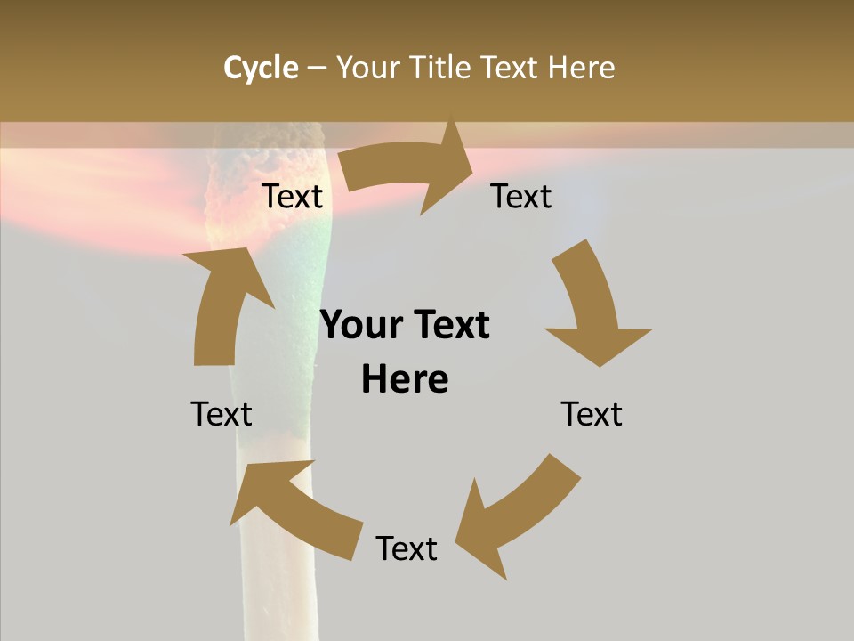 Fire Copyspace Hot PowerPoint Template