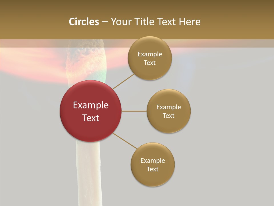 Fire Copyspace Hot PowerPoint Template