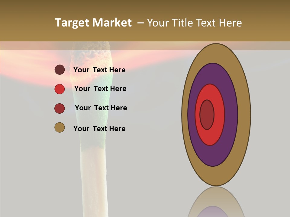 Fire Copyspace Hot PowerPoint Template