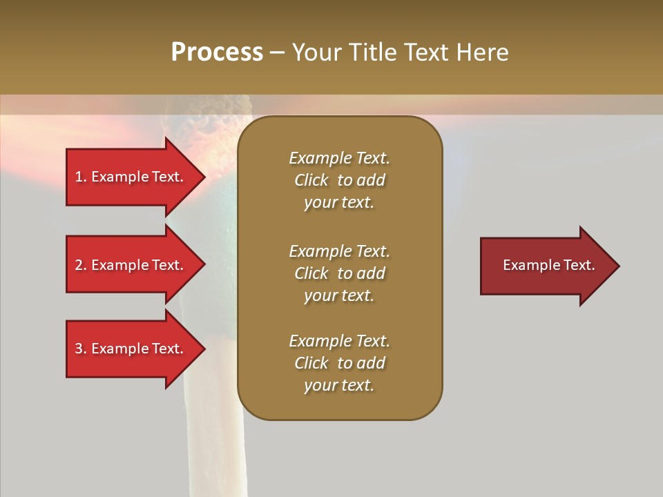 Fire Copyspace Hot PowerPoint Template