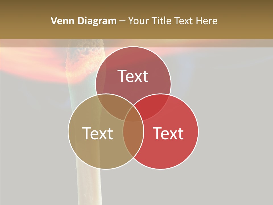 Fire Copyspace Hot PowerPoint Template