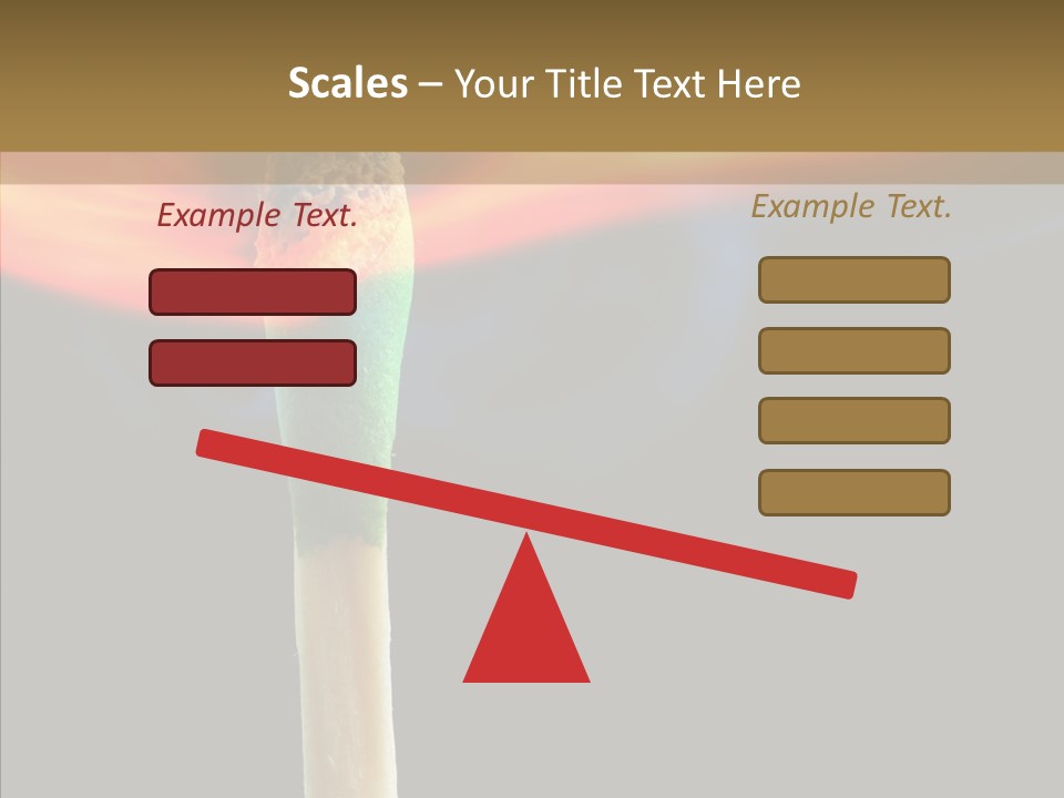 Fire Copyspace Hot PowerPoint Template
