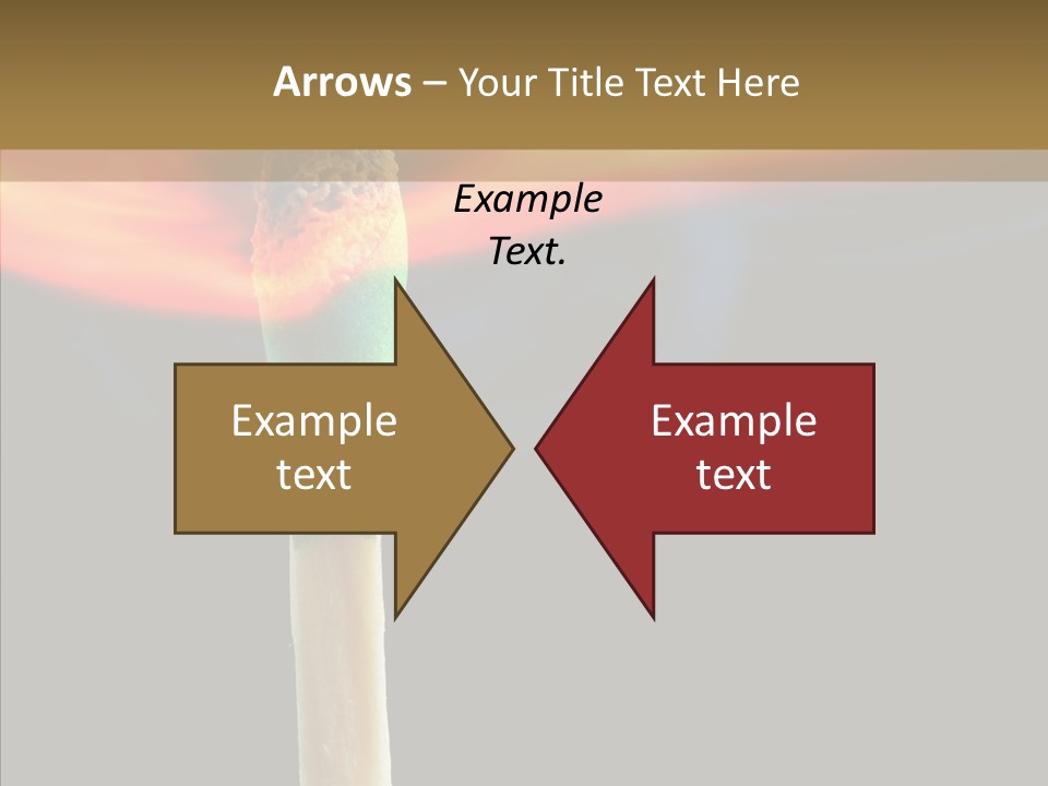 Fire Copyspace Hot PowerPoint Template