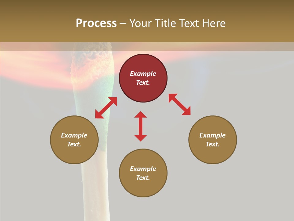 Fire Copyspace Hot PowerPoint Template