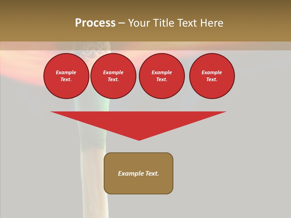 Fire Copyspace Hot PowerPoint Template
