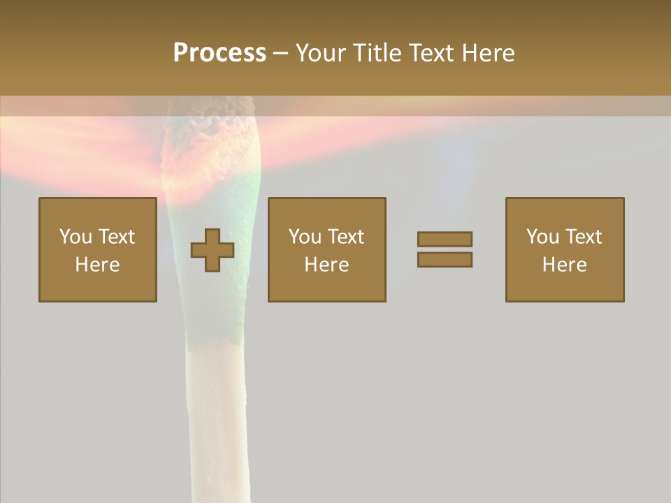 Fire Copyspace Hot PowerPoint Template