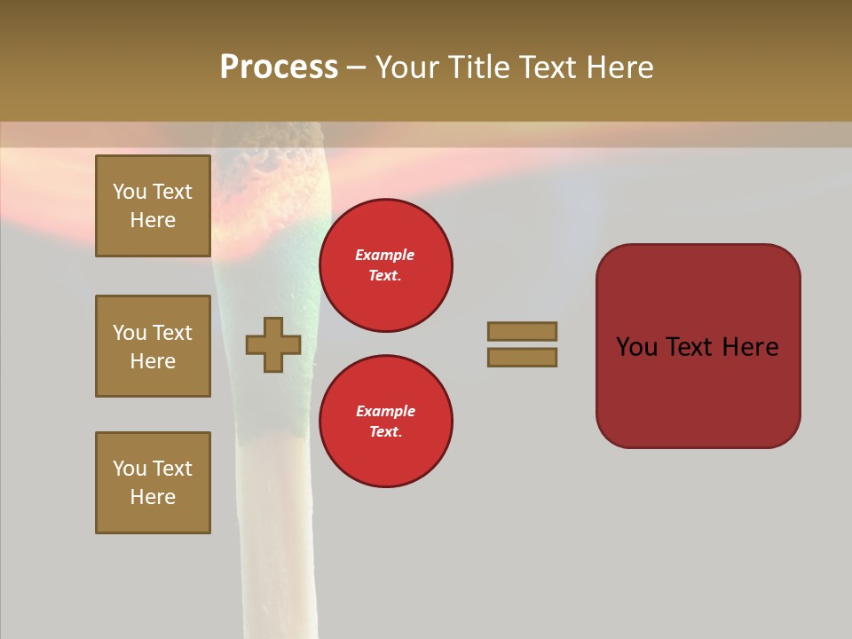 Fire Copyspace Hot PowerPoint Template