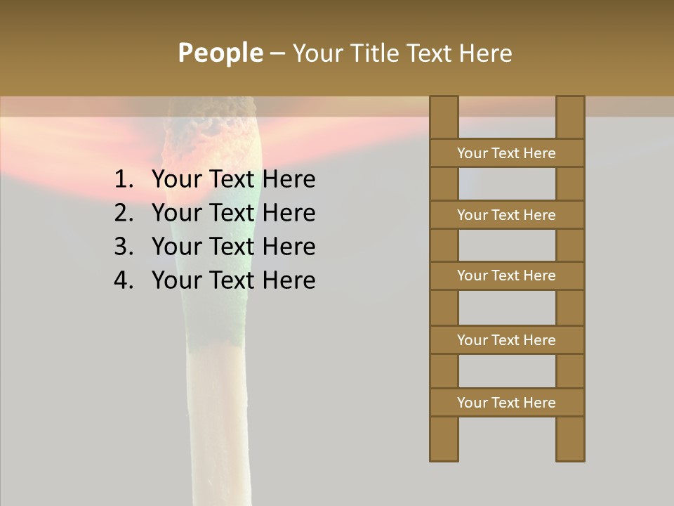 Fire Copyspace Hot PowerPoint Template