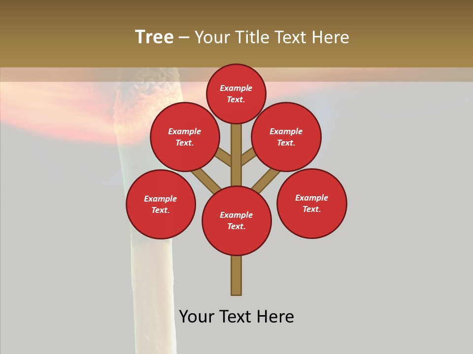Fire Copyspace Hot PowerPoint Template