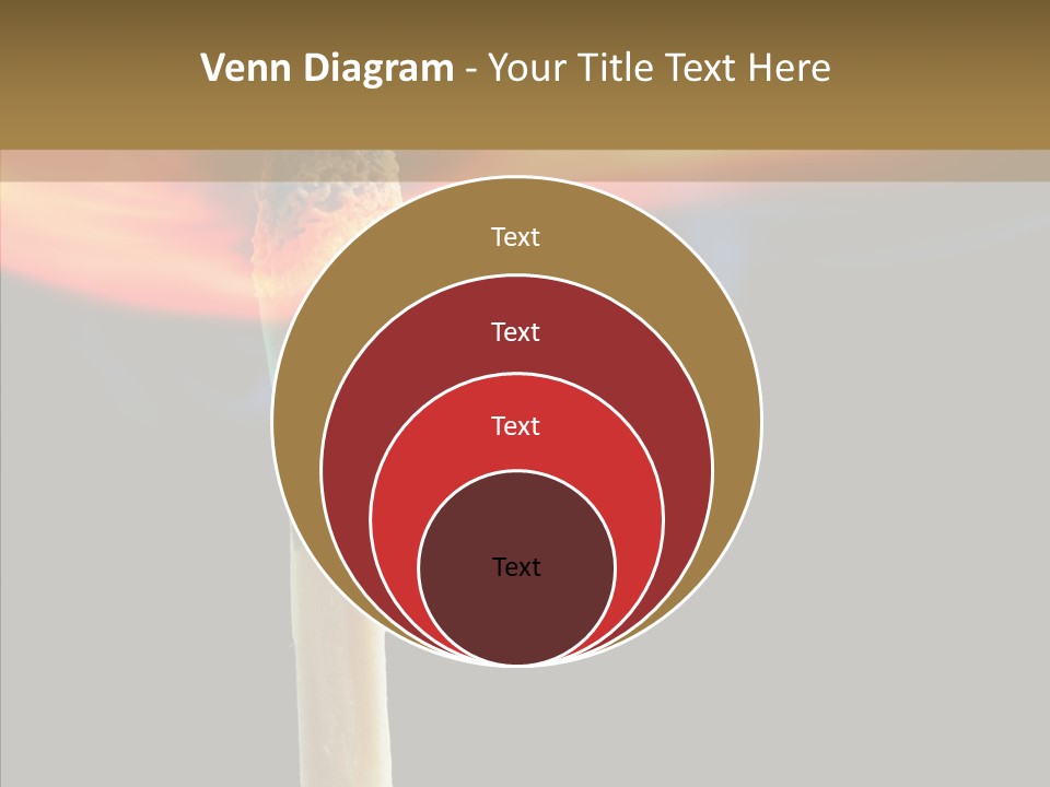 Fire Copyspace Hot PowerPoint Template