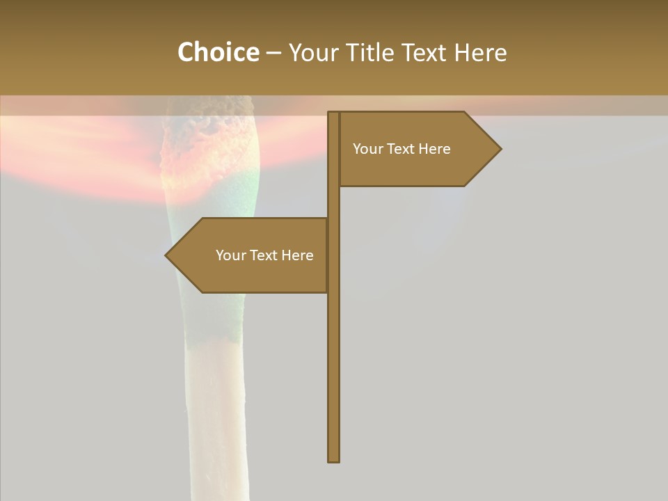 Fire Copyspace Hot PowerPoint Template