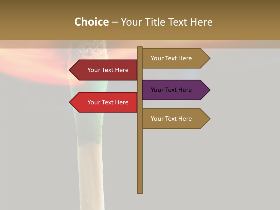 Fire Copyspace Hot PowerPoint Template