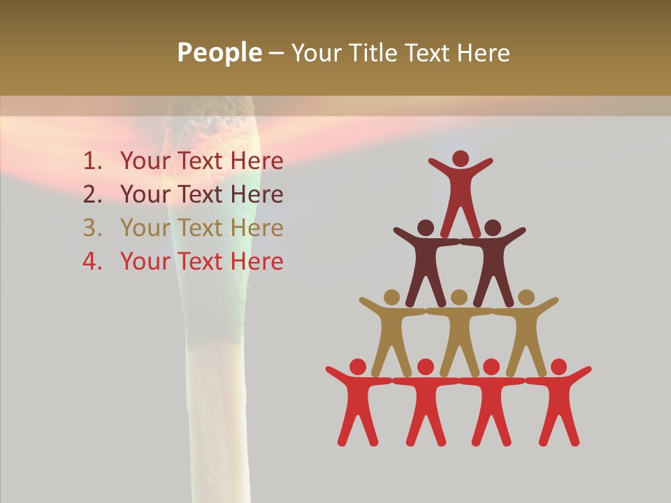 Fire Copyspace Hot PowerPoint Template