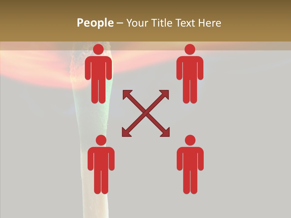 Fire Copyspace Hot PowerPoint Template