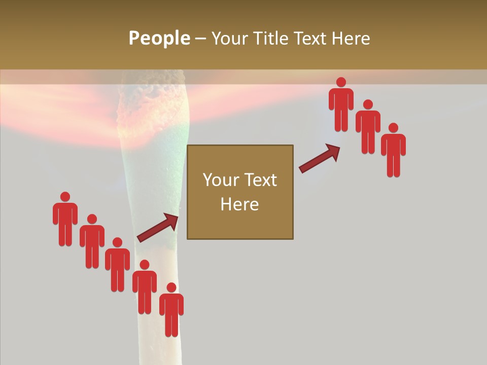 Fire Copyspace Hot PowerPoint Template