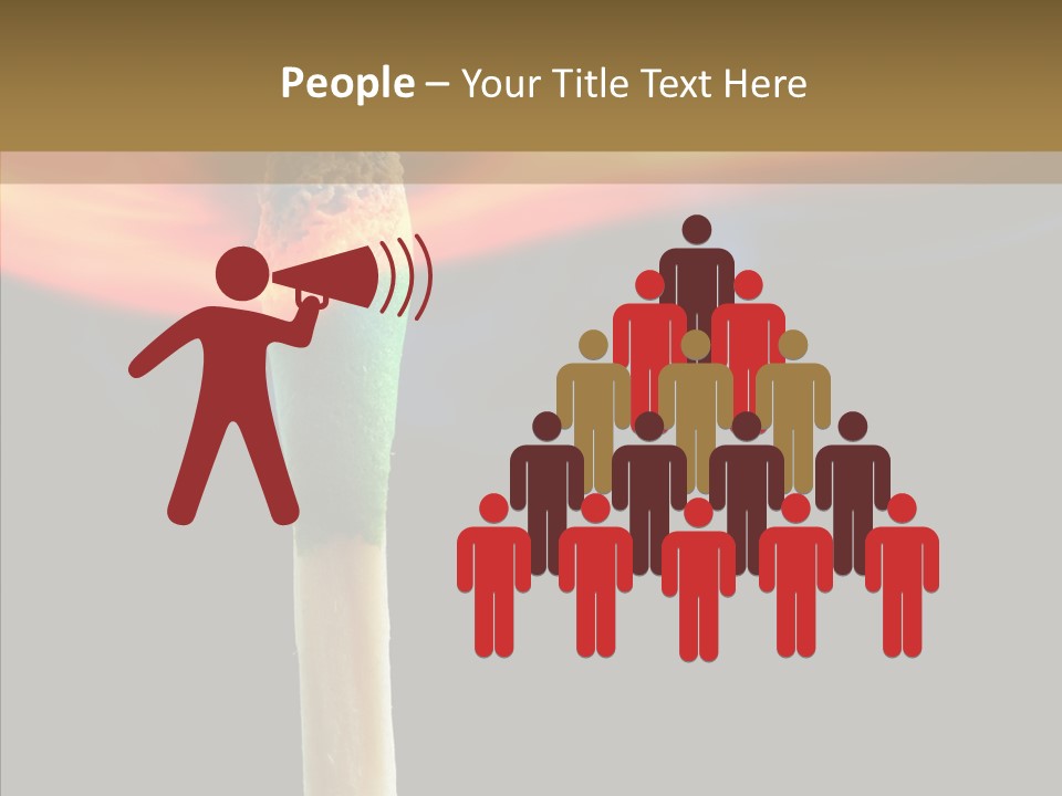 Fire Copyspace Hot PowerPoint Template