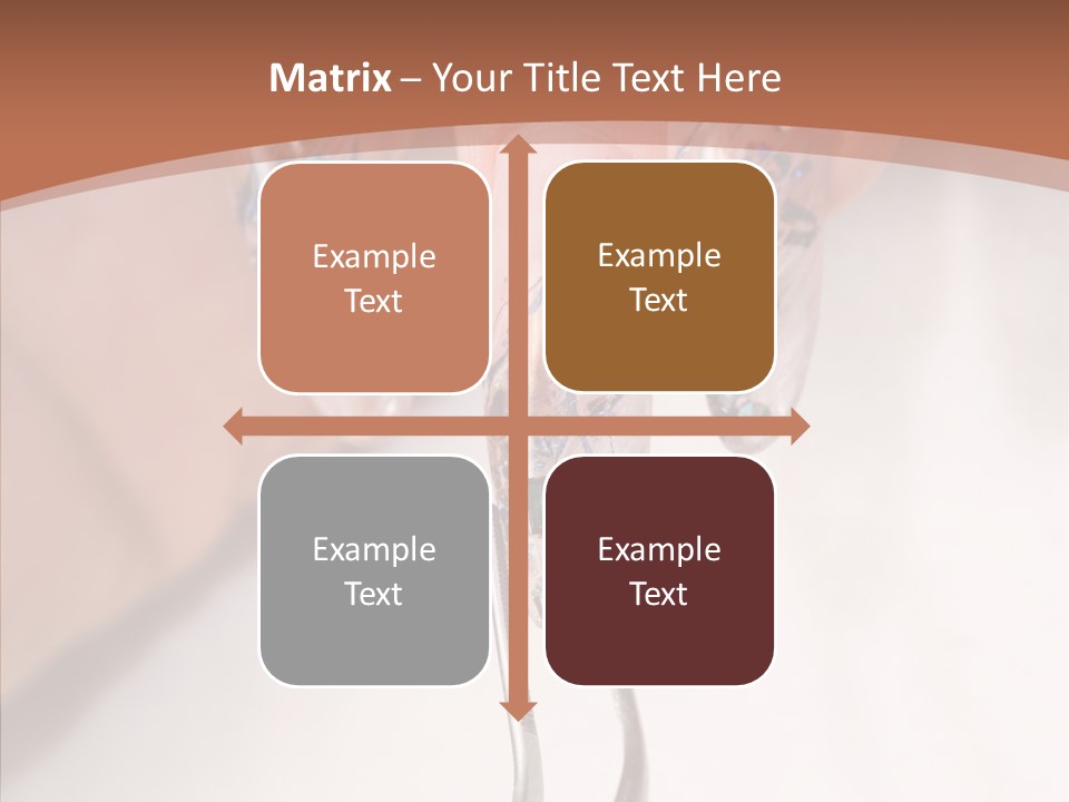 Woman Acrylic Beautiful PowerPoint Template