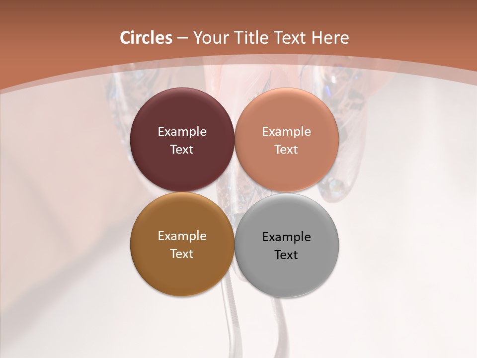 Woman Acrylic Beautiful PowerPoint Template