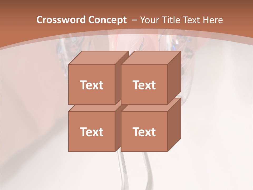 Woman Acrylic Beautiful PowerPoint Template