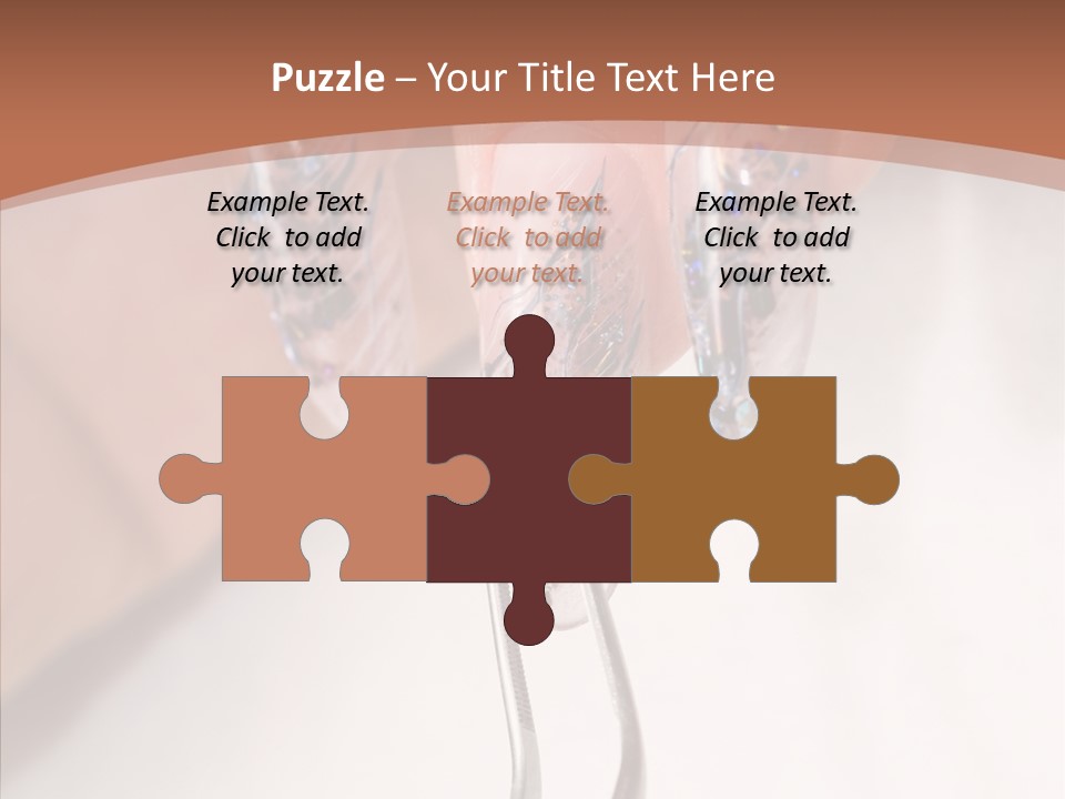 Woman Acrylic Beautiful PowerPoint Template