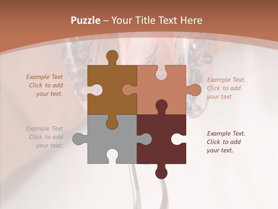 Woman Acrylic Beautiful PowerPoint Template