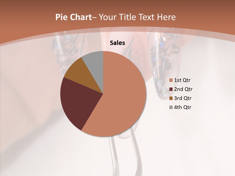 Woman Acrylic Beautiful PowerPoint Template