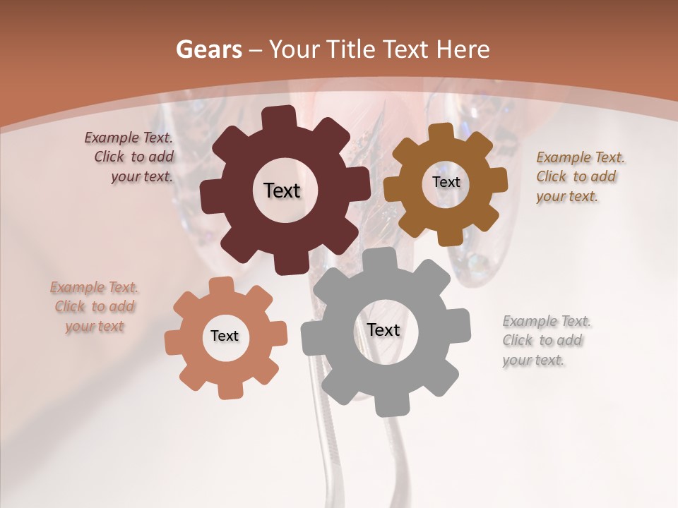 Woman Acrylic Beautiful PowerPoint Template