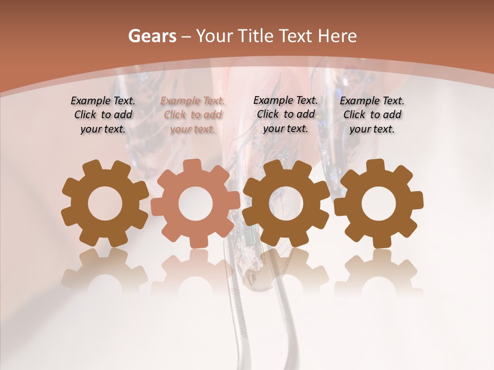 Woman Acrylic Beautiful PowerPoint Template