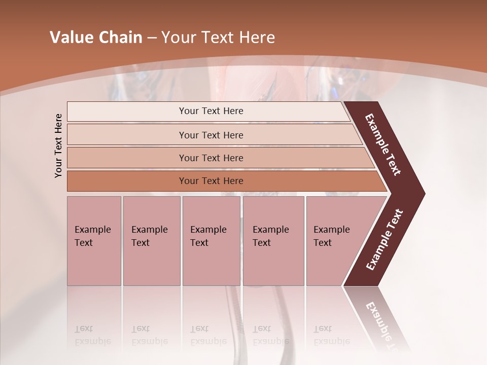 Woman Acrylic Beautiful PowerPoint Template