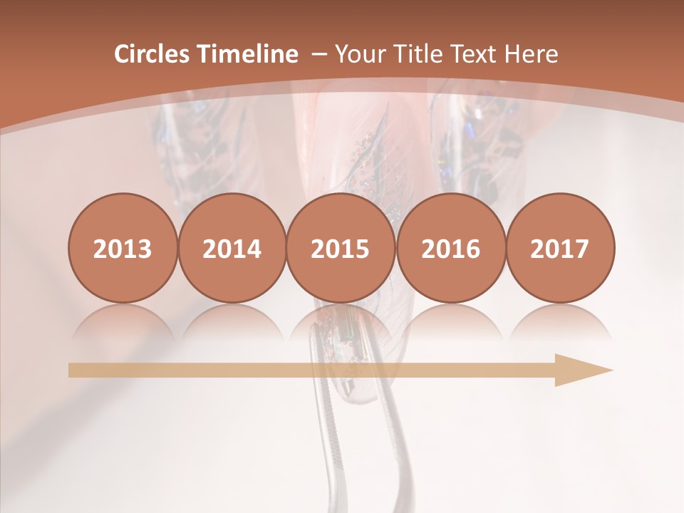 Woman Acrylic Beautiful PowerPoint Template