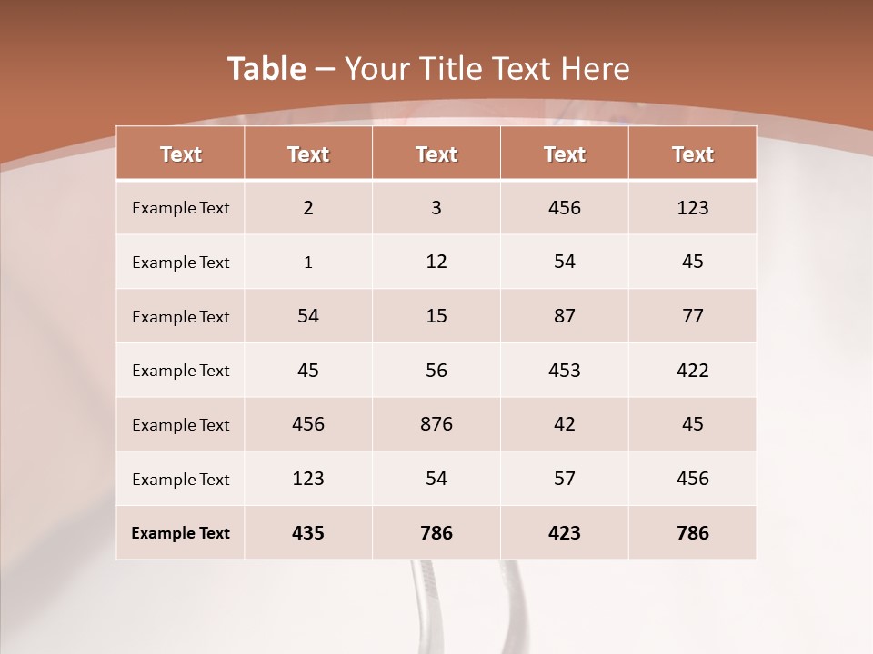 Woman Acrylic Beautiful PowerPoint Template