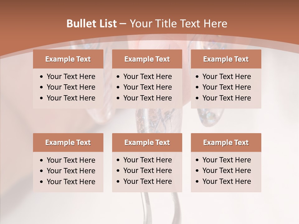 Woman Acrylic Beautiful PowerPoint Template