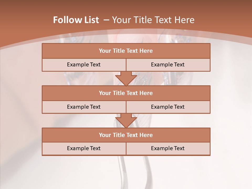 Woman Acrylic Beautiful PowerPoint Template